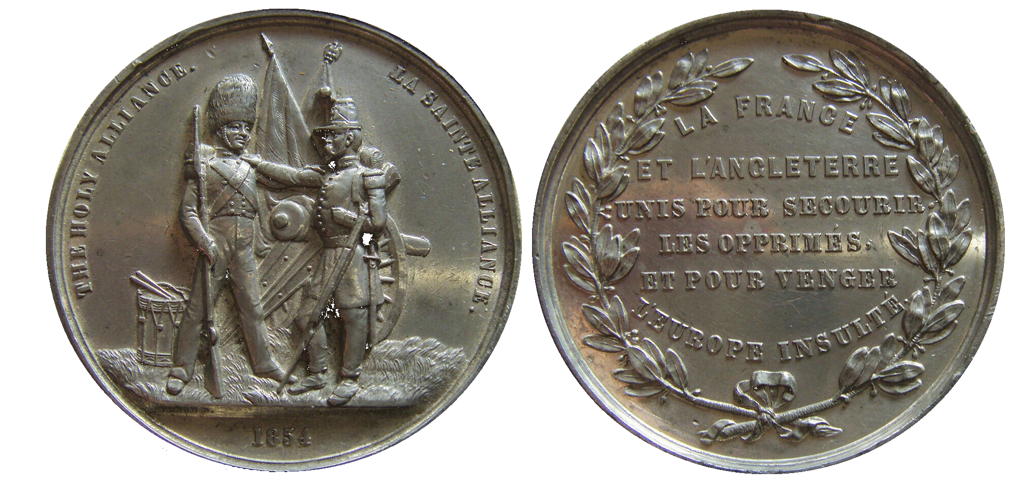 medaille 1854